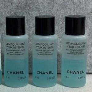 CHANEL Démaquillant Yeux Intense Eye Makeup
Remover 3 pc Set